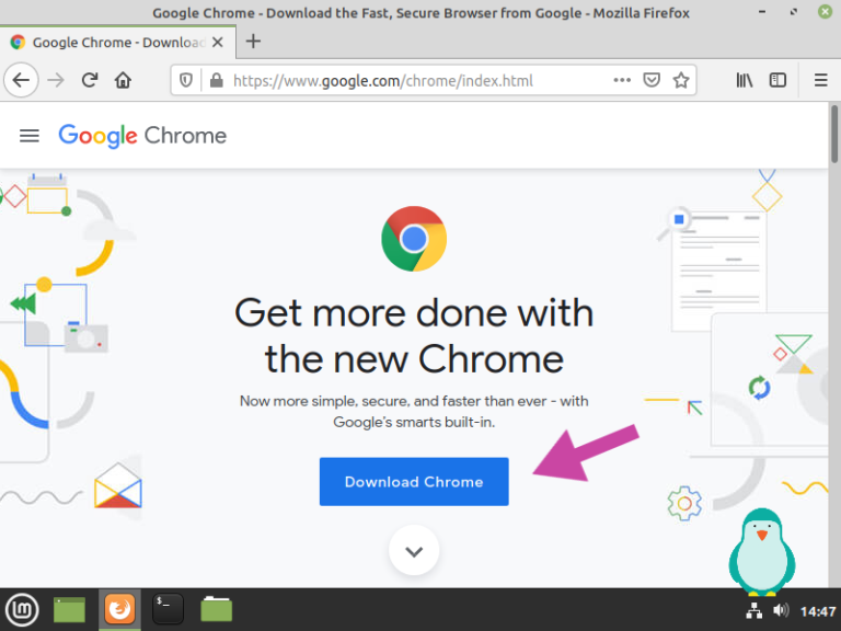 download google chrome for linux 64 bit