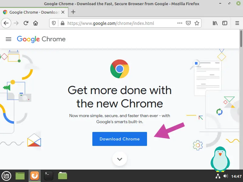 download google chrome linux