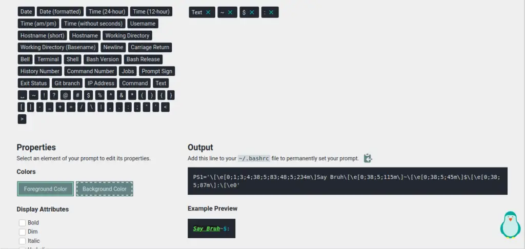 customizing linux terminal