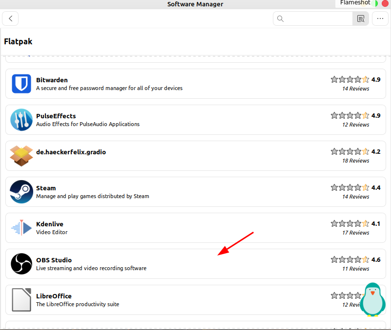 flatpak apps in linux mint