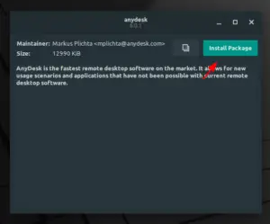 anydesk download linux mint