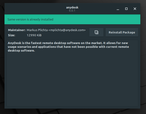 Как установить anydesk на linux debian