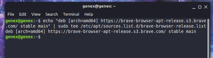 brave browser linux