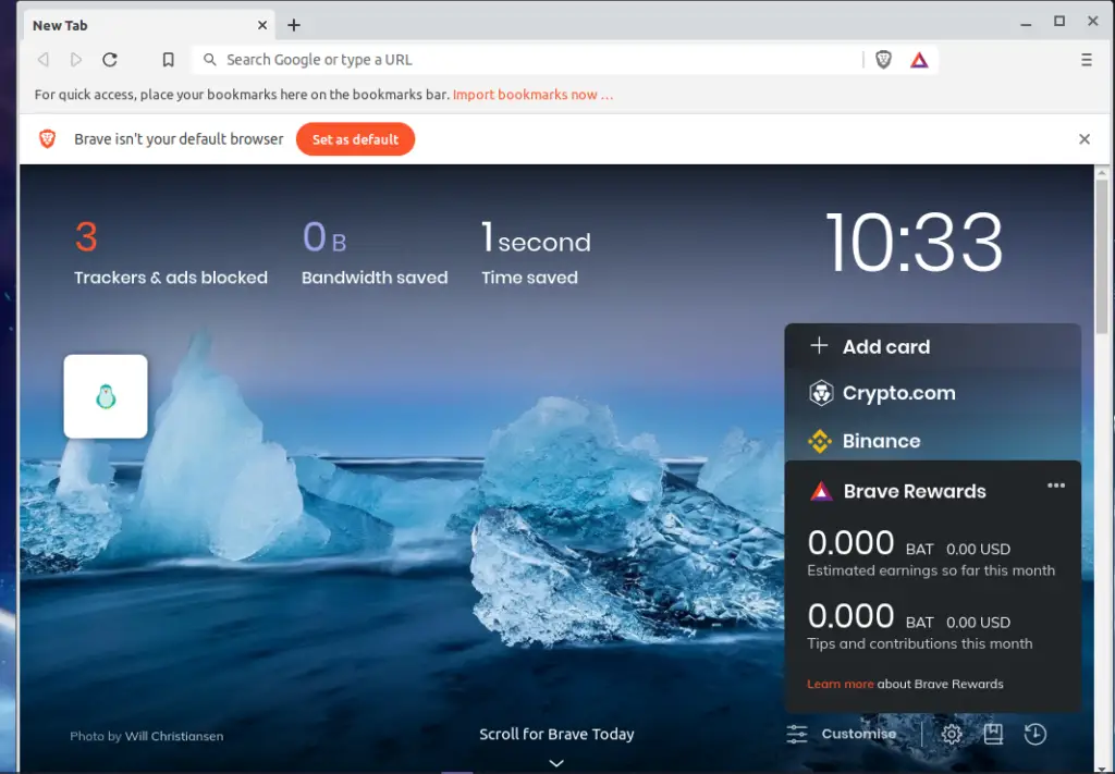 brave browser linuux mint 20