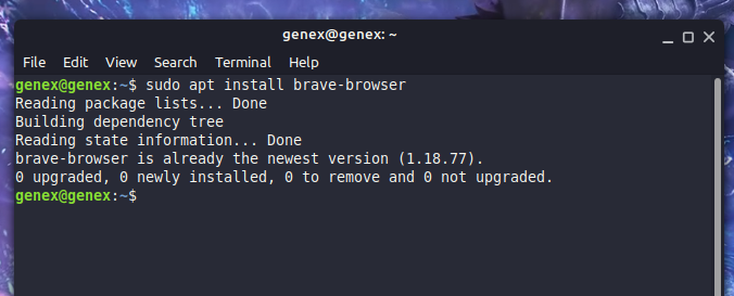 brave install linux