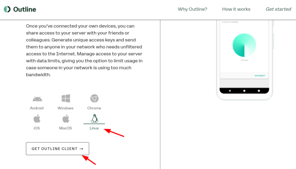 download outline vpn for linux client